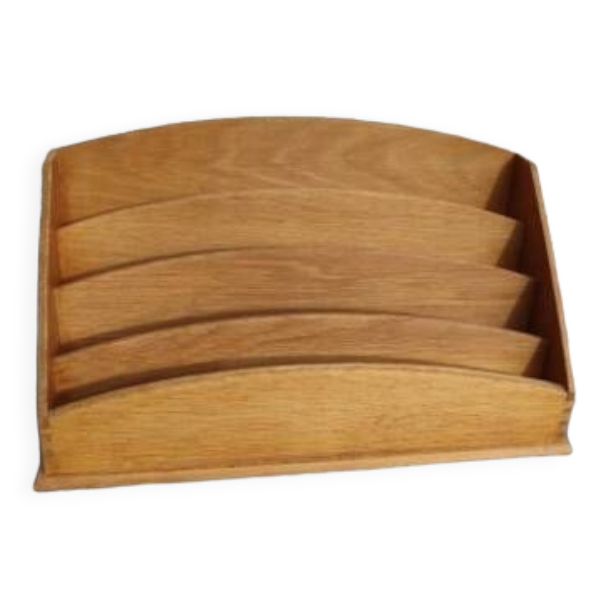 Wooden letter sorter mail box