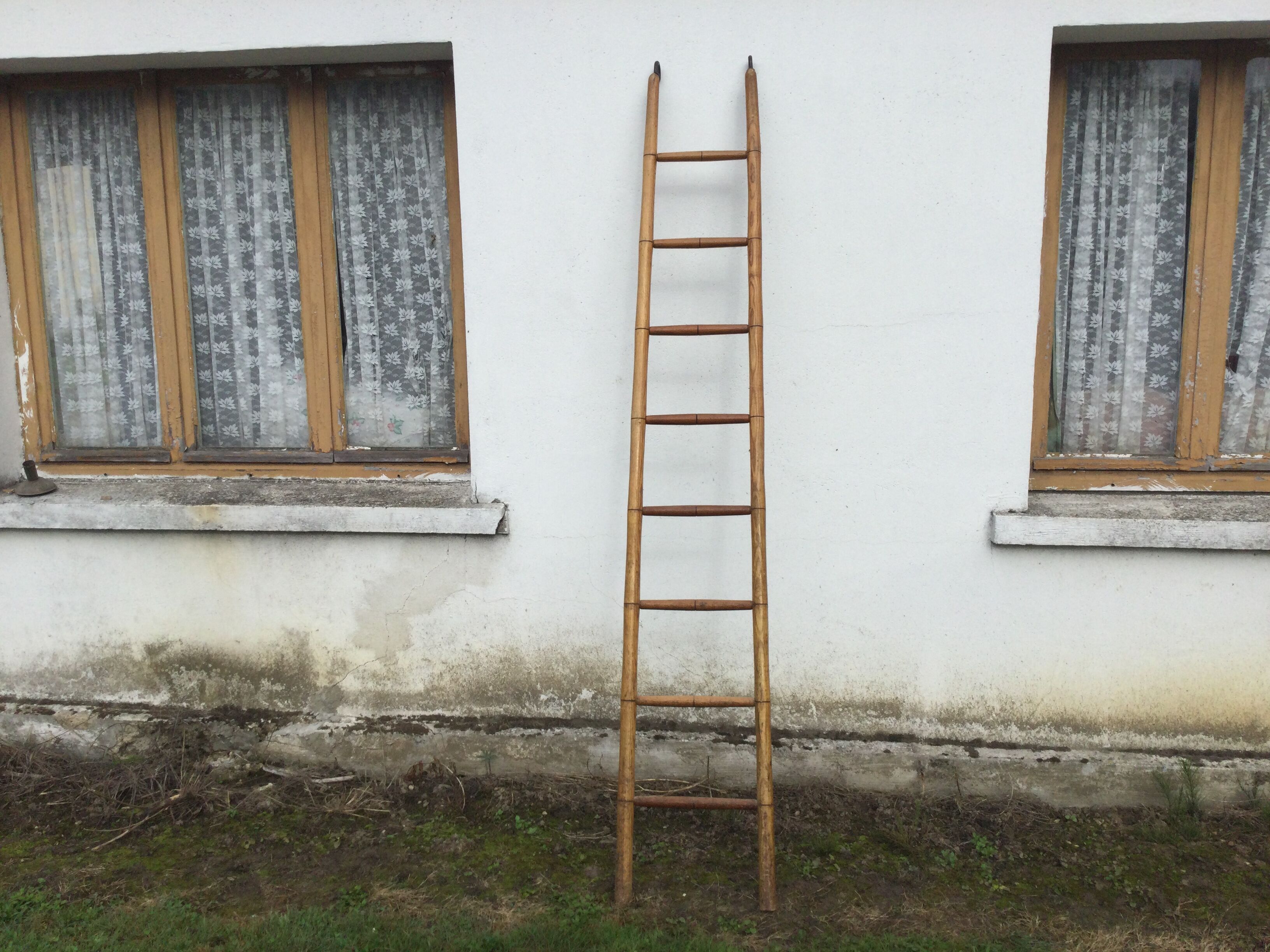 Wooden ladder