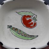 Small vintage ceramic aperitif dish bowl vallauris