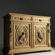 Buffet sculpté belge, 19e siècle