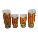 Verres vintage années 70