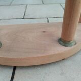 Old empire style console with marble top