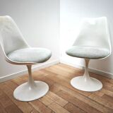 Pair of vintage Tulip chairs, Eero Saarinen