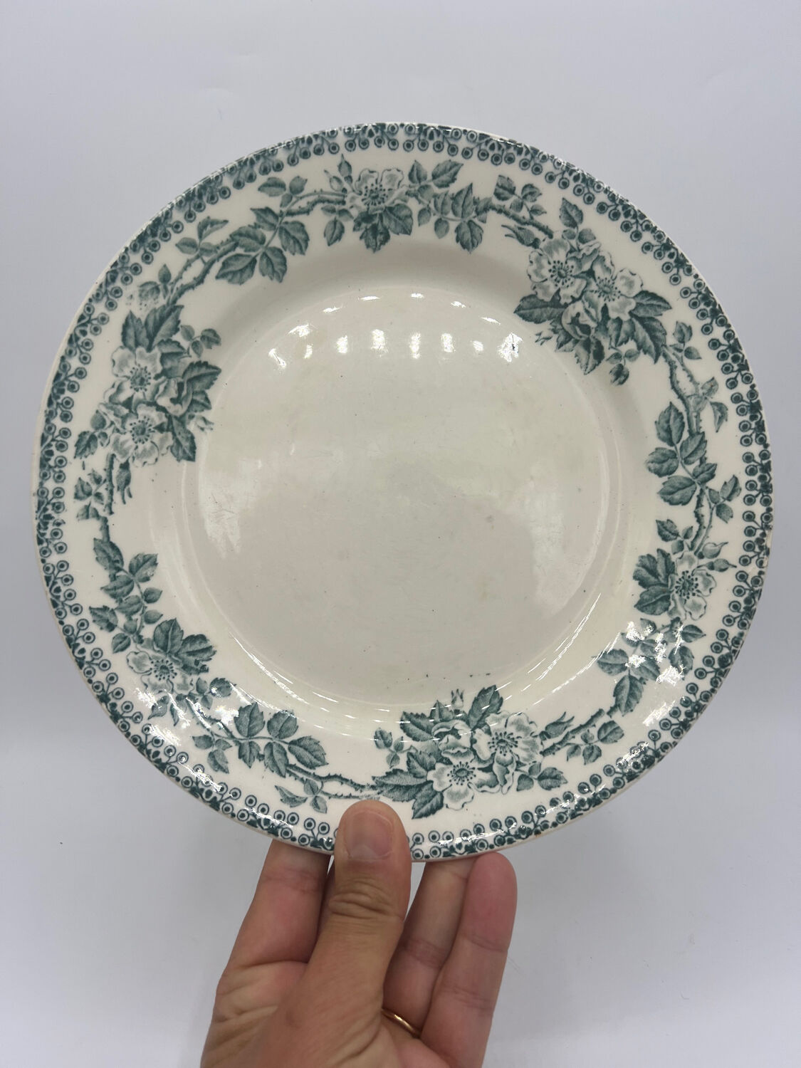 Set of plates Terre de fer