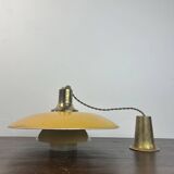 1928/29 Poul Henningsen pendant with yellow shades model 3/2,5