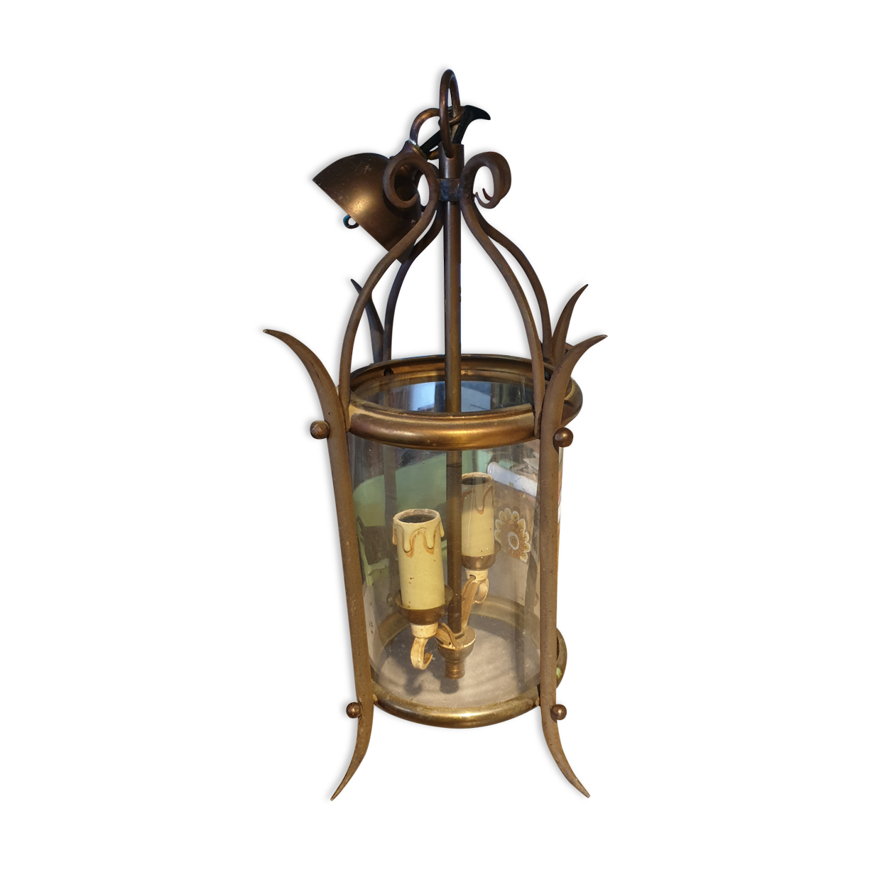 Suspension lantern cage