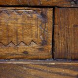 Antique carved wooden cabinet