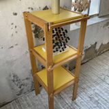 Renewed pine bookcase