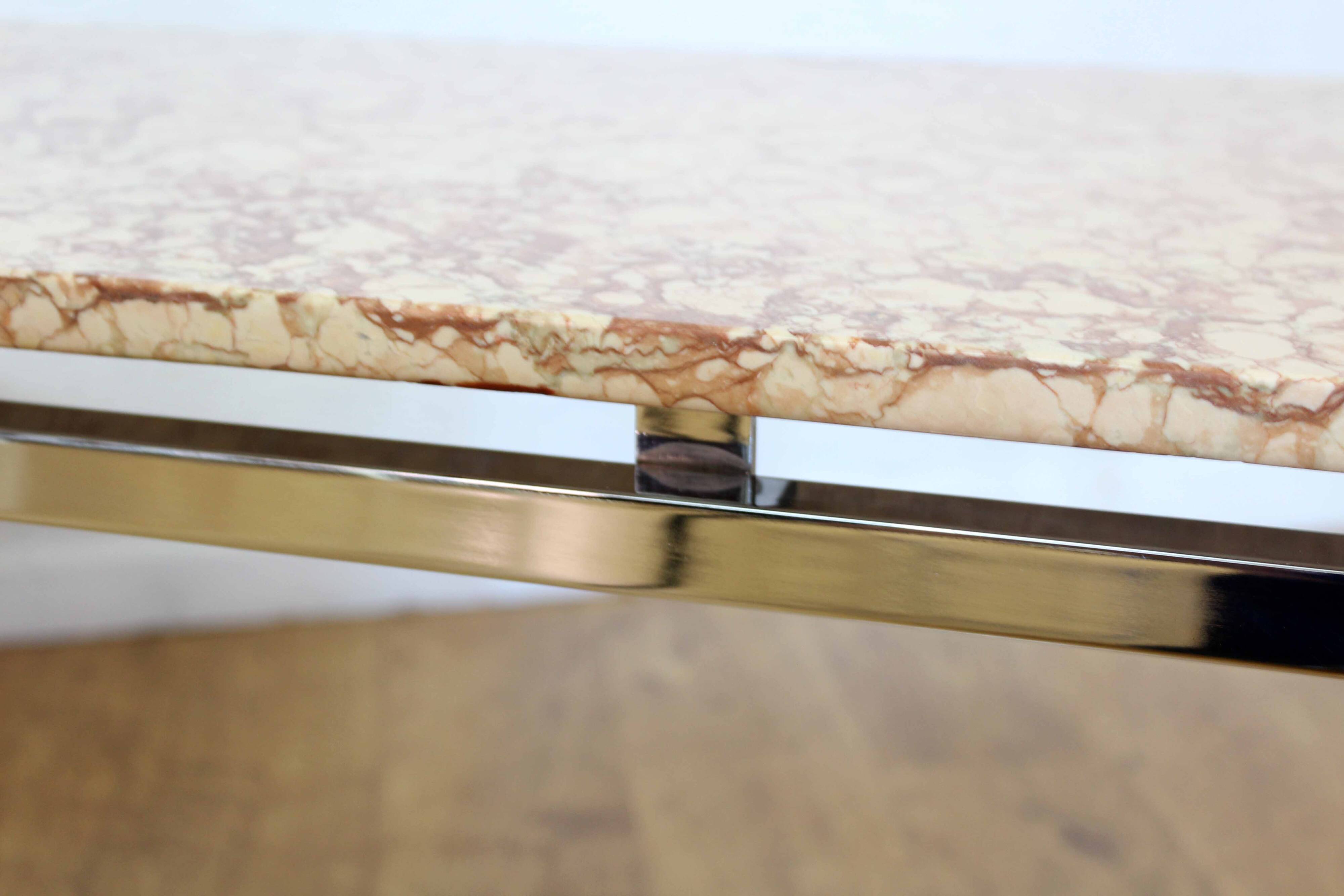 Marble coffee table