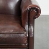 Luxury Sheep Leather Armchair with a Timeless Look
