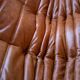 Pine leather Togo 3-seater sofa by Michel Ducaroy for Ligne Roset