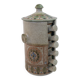 Ceramic aperitif service signed Lamnara Salé Maroc