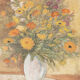 Art Déco Flowers, Aquarelle on thick Paper, 64 x 74 cm