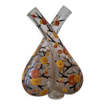 Small soliflore vase. Maison Delvaux Paris.