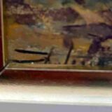Marine painting HST “Edge of the Mediterranean” signed + frame