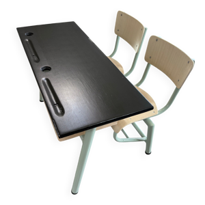 Bureau écolier vintage
