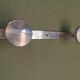 Vintage chromed metal hook