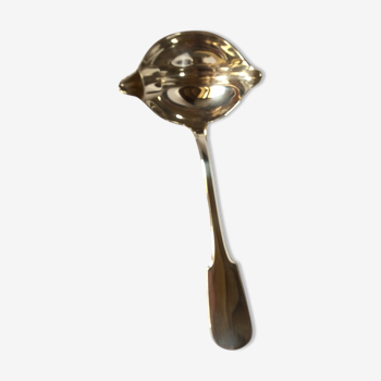 Christofle silver metal sauce spoon