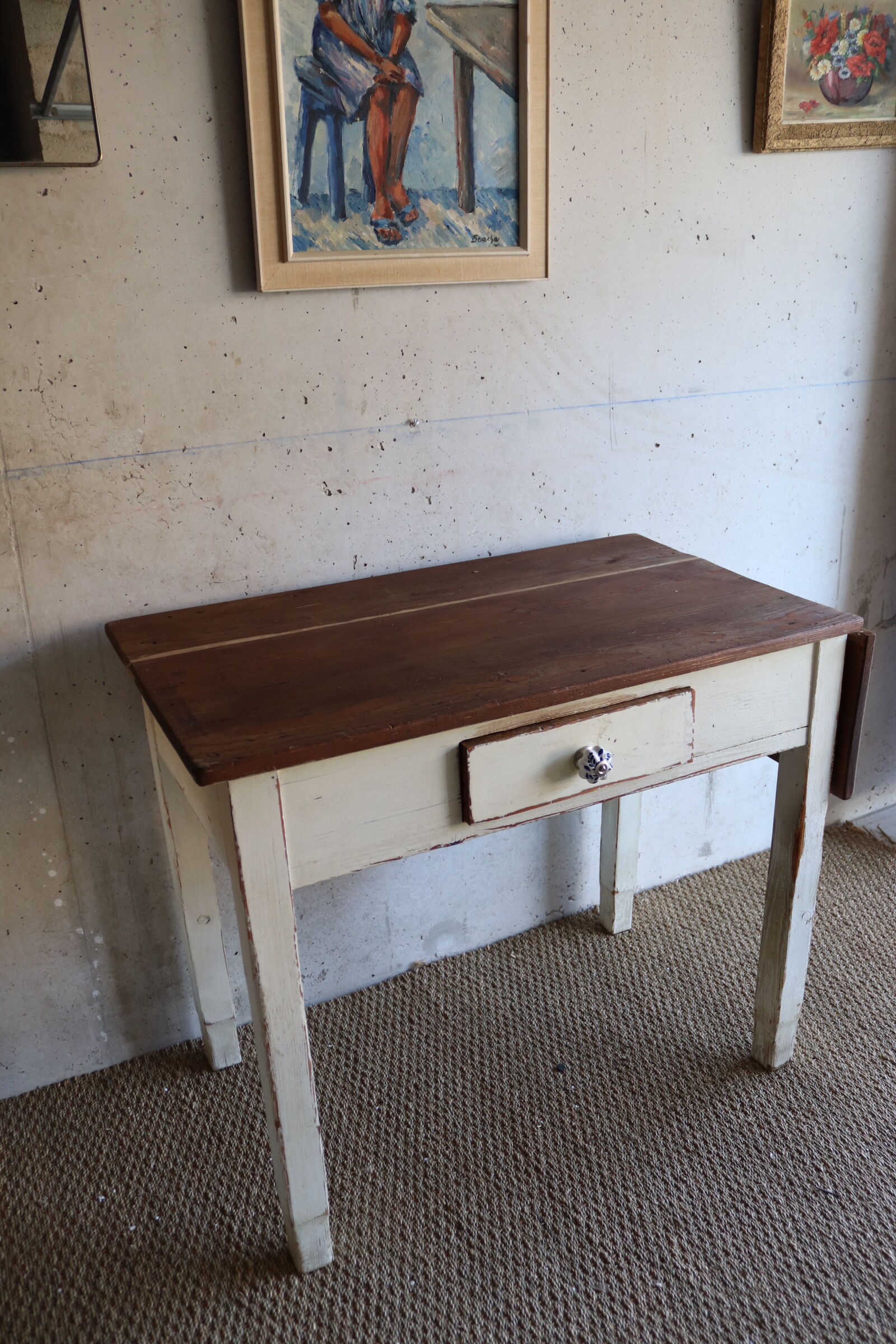 Antique kitchen table
