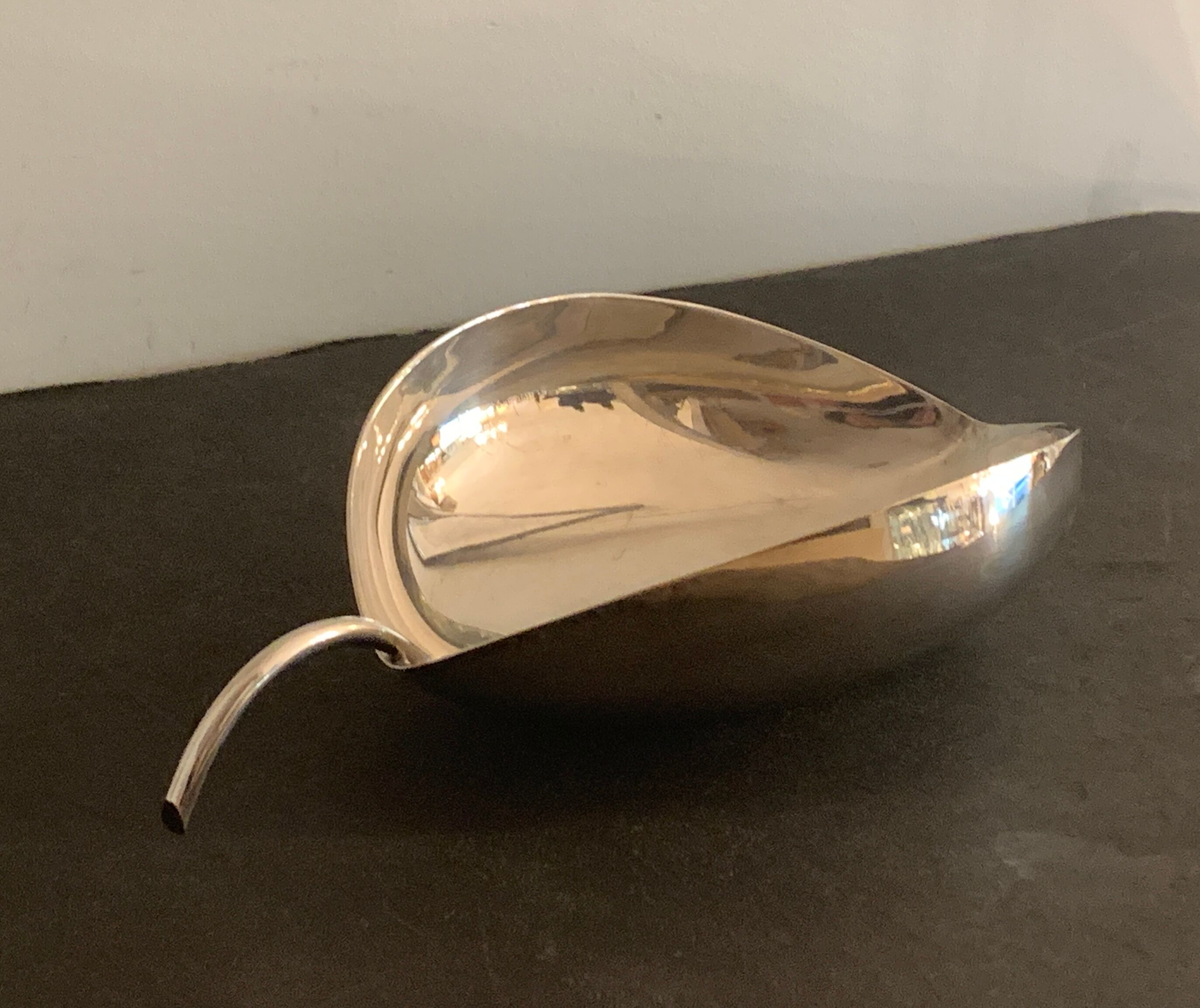 Empty pocket model silver metal sheet, Lino Sabattini for Christofle, 1960