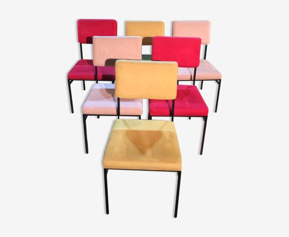 Set de 6 chaises Philippon et Lecoq