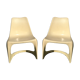 Pair of vintage cado chairs Steen Ostergaard - 1970