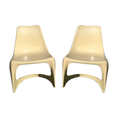 Paire de chaises Cado vintage Steen Ostergaard 1970
