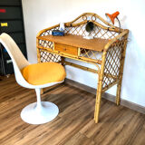 Coiffeuse rotin