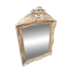 Antique Louis XVI style gilded wood mirror