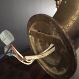 Pair d swans solid brass wall light