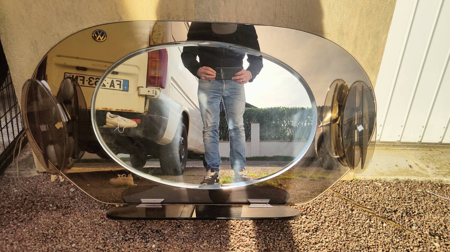 Vintage Fontana Arte mirror