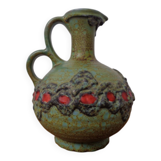 Model 1303 Lava Ceramic Double Handled Vase from Marei, 1970s