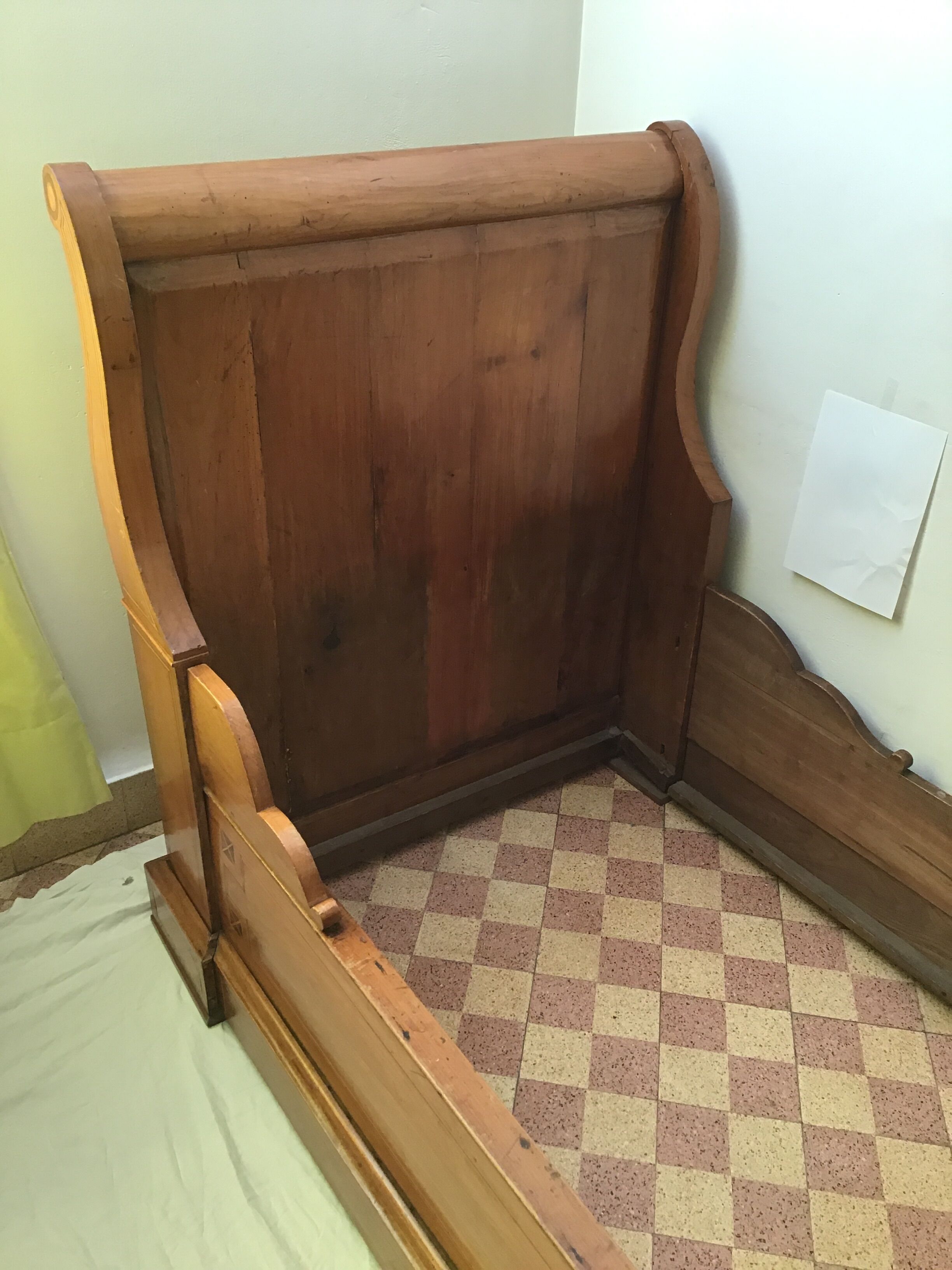 Charles X cherry bed