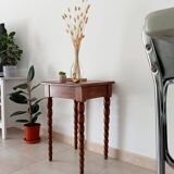 Early 20th century side table in solid oak