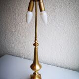 Sciolari golden brass lamp