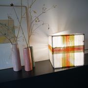 Kara table lamp woven