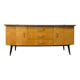 Meuble TV bas vintage en bois / lowboard / buffet bas