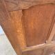 Vintage 1930s oak bar/icebox refrigerator