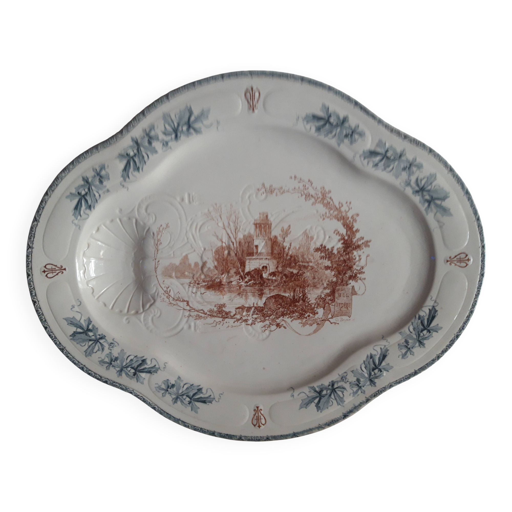 Leg of lamb dish in Choisy-le-Roi