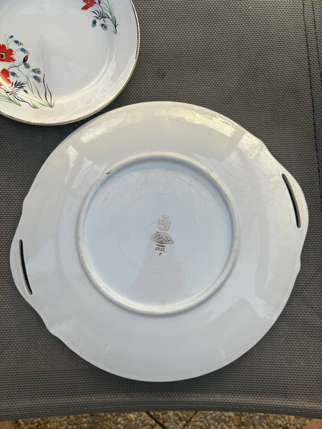 Digoin Sarreguemines pie dish