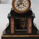 Old notary clock brocot movement and pendulum 2 bulbs 19th