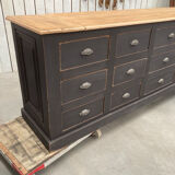 Old cabinet with 18 drawers xxl