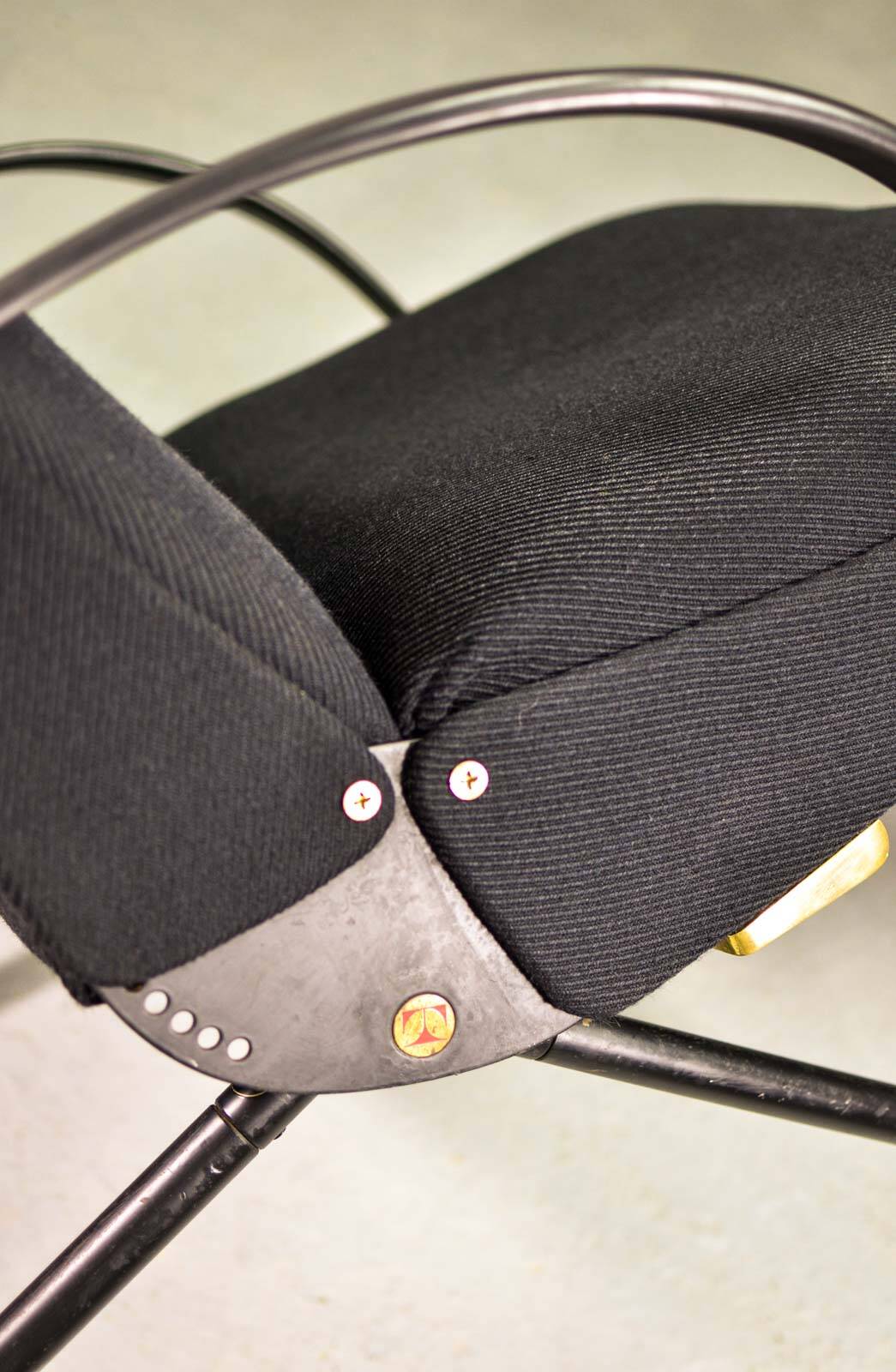 First Edition Osvaldo Borsani P40 Adjustable Tecno Lounge Chair, Italy 50s