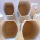 Set of old Givors ceramic spice pots