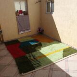 Colorful handmade Moroccan rug 250cm x 150cm