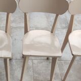 Series of 5 vintage chairs/antique bistro