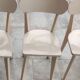 Series of 5 vintage chairs/antique bistro