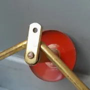 Porte Manteau Zigzag En Métal 1950