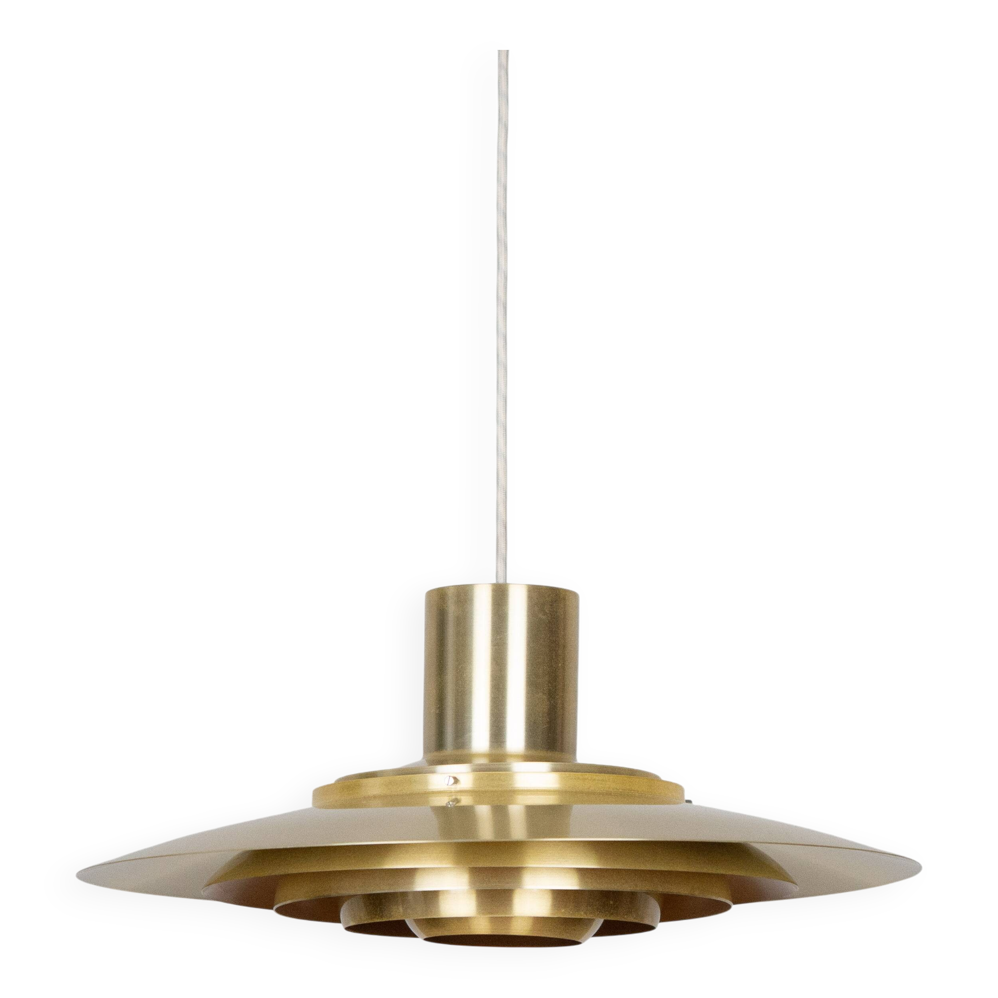 Danish vintage pendant lamp P376 by Fabricius and Kastholm, Nordisk Solar,