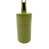 Space age green ceramic vase, Pietro Arosio, Parravicini Italy ca. 1960